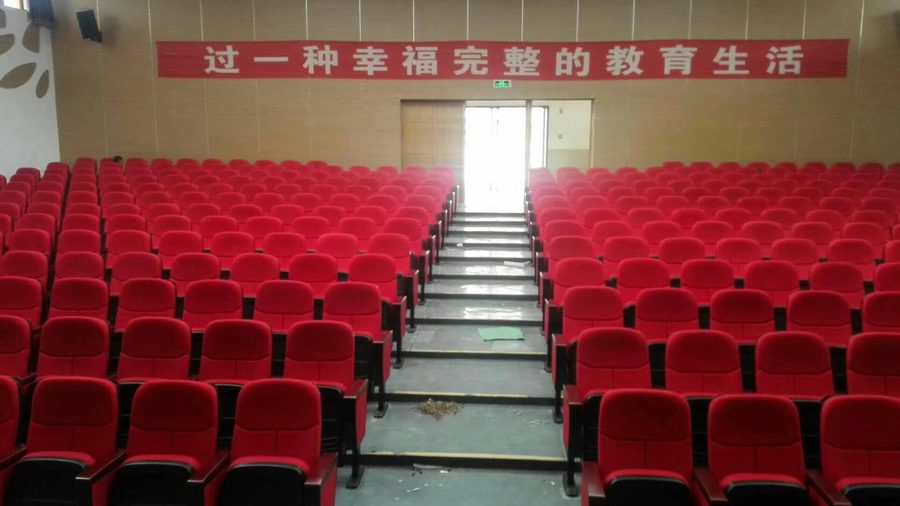 重庆部队礼堂椅项目案例细节
